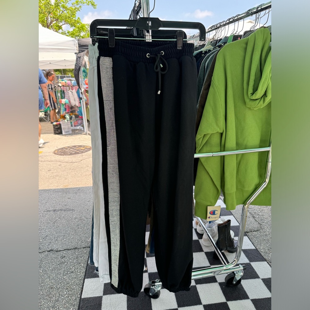 Poster Girl Black Bling Jogger